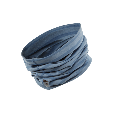 Mountain Equipment Groundup Tube Outdoor Action Bluefin Stripe- side view
