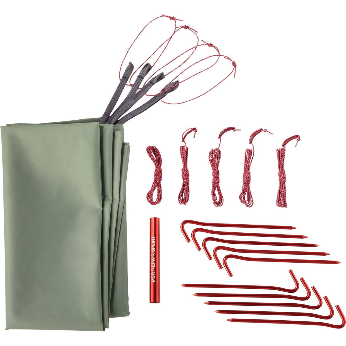 MSR Elixir 2018 to 2024 tent footprint