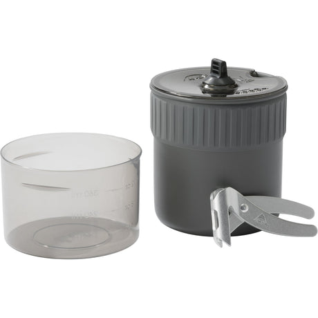 MSR Trail Mini Solo cook set showing the silicone sleeve