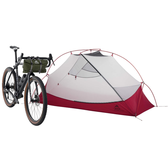 MSR Hubba Hubba Bikepack 1 tent with rainfly