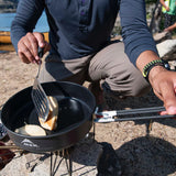 MSR Ceramic Skillet Outdoor Action- Product In use