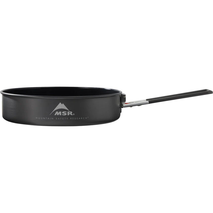 MSR Ceramic Skillet Outdoor Action- Side