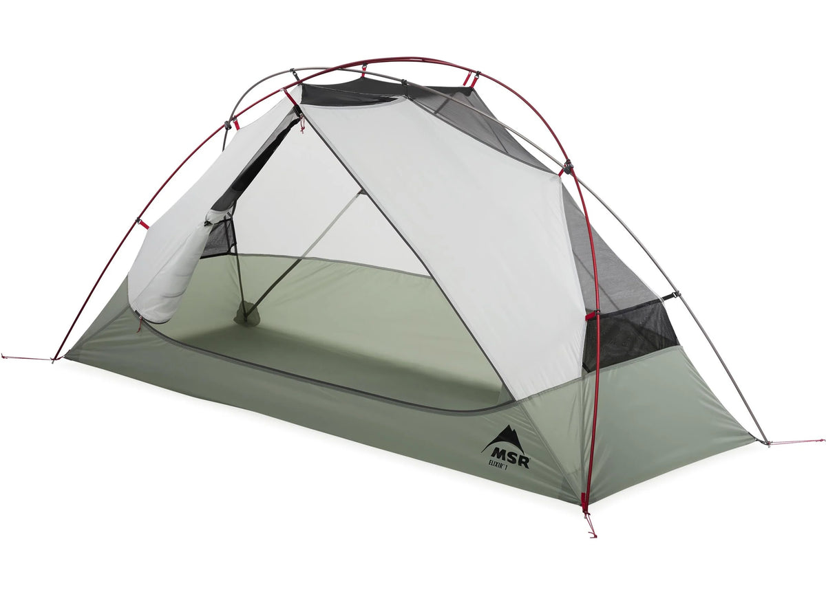 MSR Elixir™ 1-Person Backpacking Tent Outdoor Action- Tent Body (Interior)