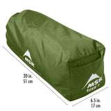 MSR Elixir™ 2-Person Backpacking Tent Outdoor Action- Packed Dimensions