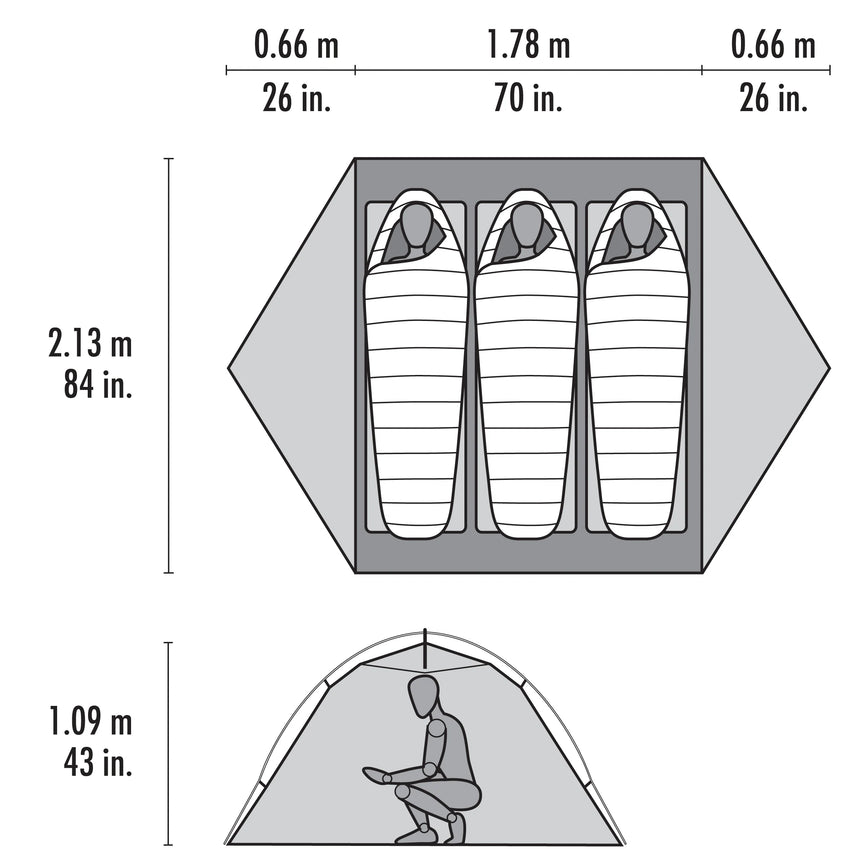 MSRMSR Elixir™ 3-Person Backpacking TentOutdoor Action