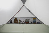 MSR Elixir™ 4-Person Backpacking Tent Outdoor Action- Interior End Pocket Detail