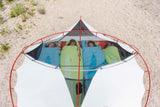 MSR Elixir™ 4-Person Backpacking Tent Outdoor Action- mesh inner-only mode