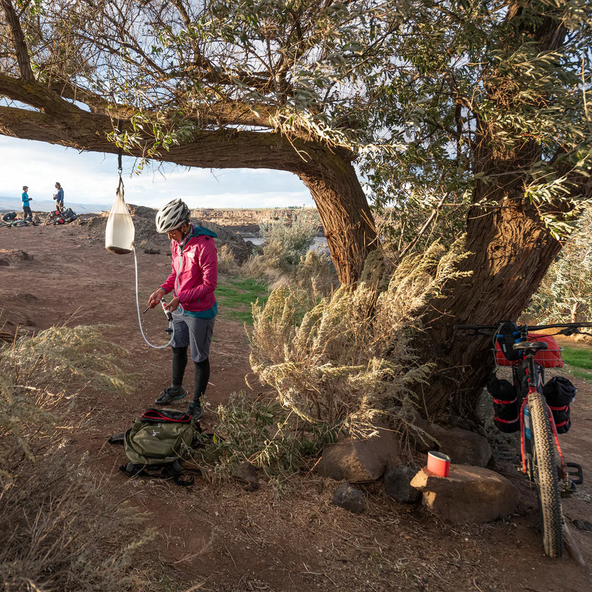 MSR Guardian™ Gravity Purifier Replacement Cartridge Outdoor Action- Hanging System