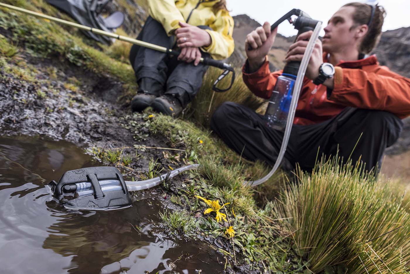 MSR Guardian™ Purifier Outdoor Action- Product in Use