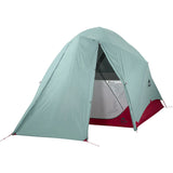 MSR Habiscape™ 6-Person Family & Group Camping Tent Outdoor Action- Open Fly door