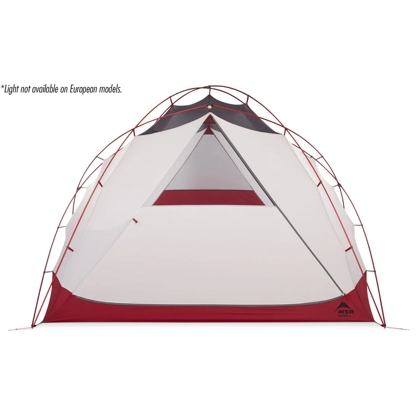 MSR Habitude 6 Family & Group Camping Tent Outdoor Action- Tent body profile