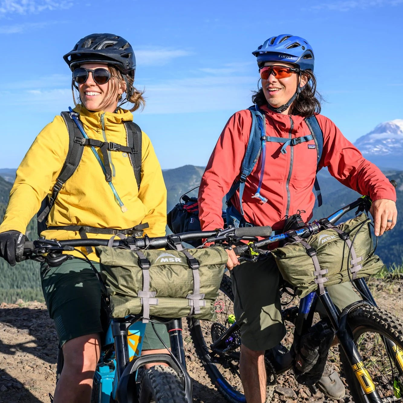 MSR Hubba Hubba™ Bikepack 1-Person Tent Outdoor Action- storage bag