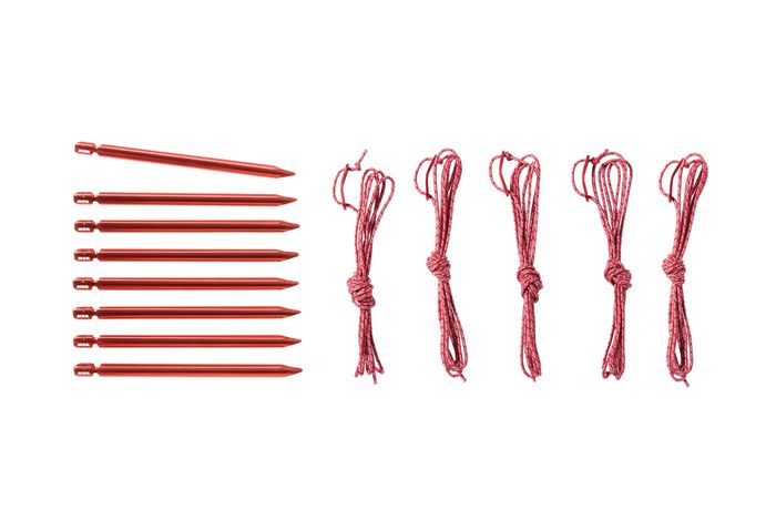 MSR Hubba Hubba HD 2 Outdoor Action- Stakes and Guylines