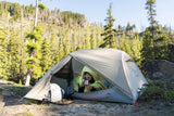 MSR Hubba Hubba™ LT 1-Person Backpacking Tent Outdoor Action- StayDry™ door