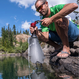 MSR MiniWorks EX Microfilter Outdoor Action - Product In use