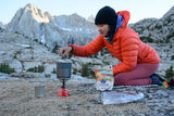 MSR PocketRocket Deluxe Stove Kit Outdoor Action- Product In Use