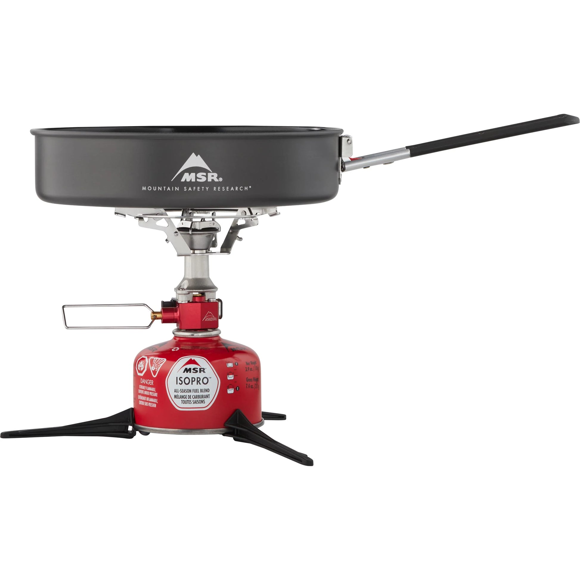 MSR Switch™ Stove System Outdoor Action- Shown with MSR Ceramic Skillet