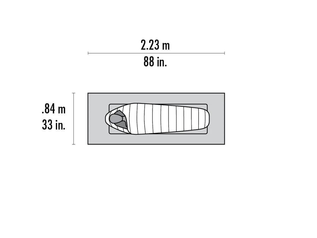 MSR Thru-Hiker Mesh House 1 Outdoor Action- interior