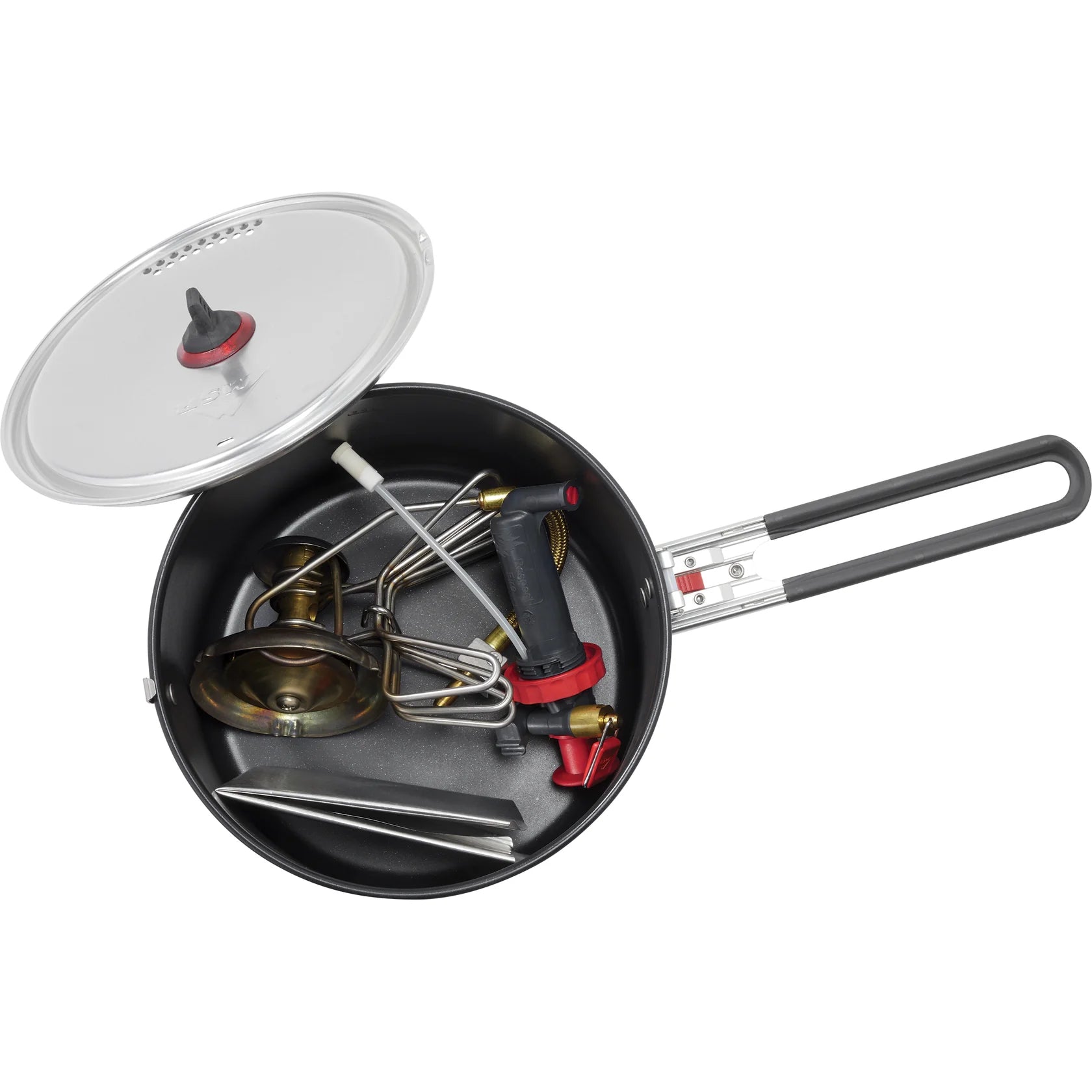 MSR Whisperlite Stove Outdoor Action- Stowed