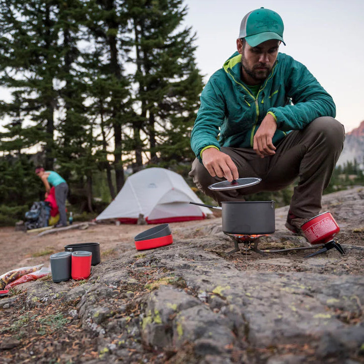 MSR Whisperlite Universal Stove Outdoor Action- Product in use (2)