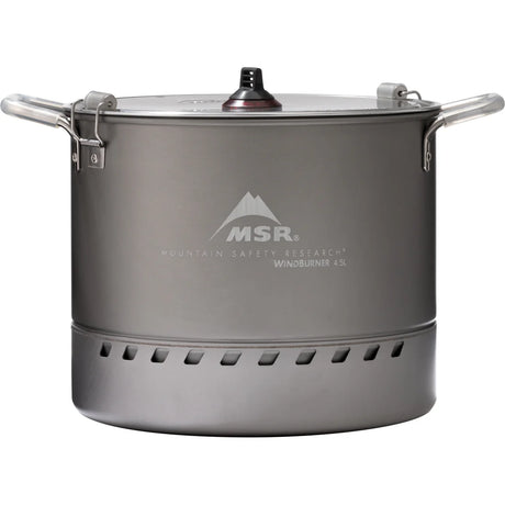MSR WindBurner 4.5L Stock Pot Outdoor Action- Product Preview