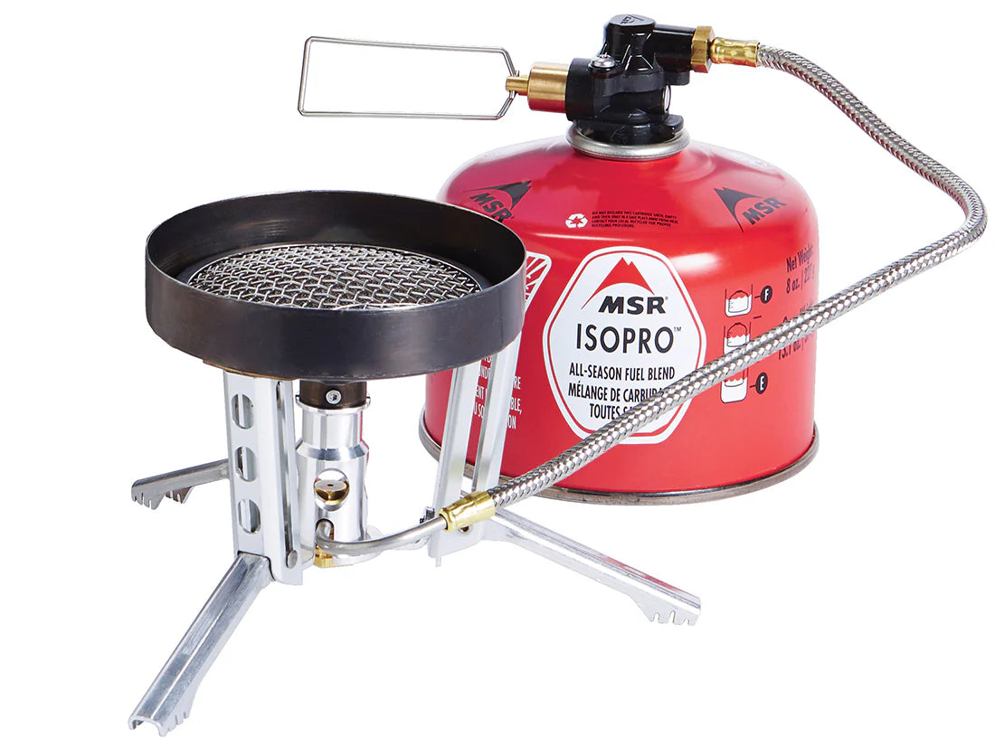 MSR WindBurner® Group Stove System Outdoor Action- Remote Burner