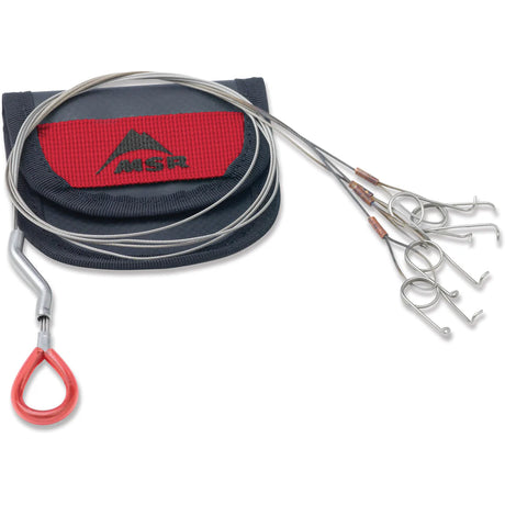 MSR WindBurner Hanging Kit Outdoor Action- product with storage bag