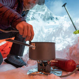 MSR XGK Expedition Stove Outdoor Action- product in use (2)