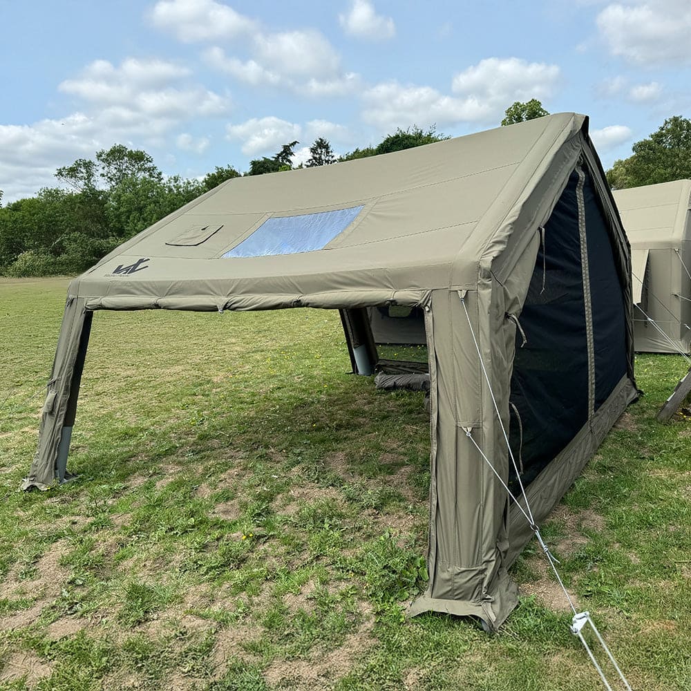 Holawild AirTek Machu Shelter in Khaki - Back view