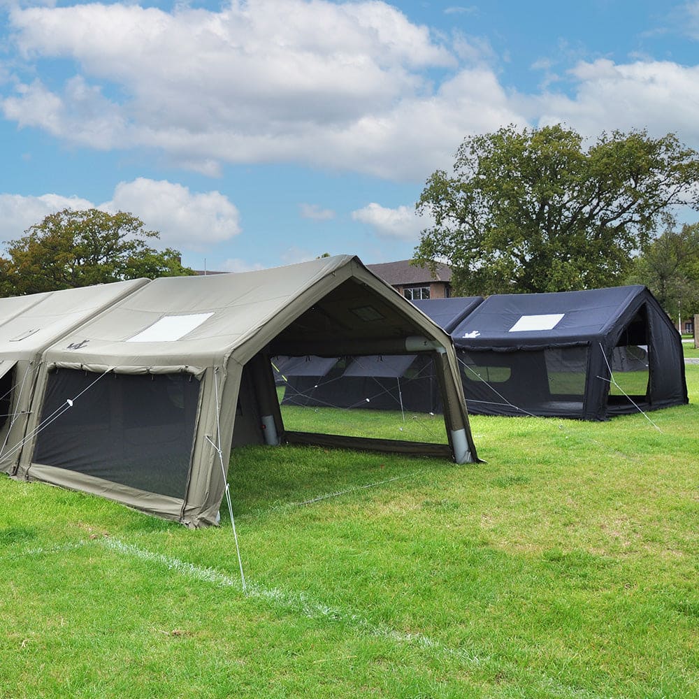 Holawild AirTek Machu Shelter in Khaki - Campsite context