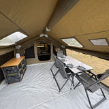 Holawild AirTek Machu Shelter in Khaki - Interior setup
