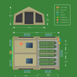 Holawild AirTek Machu Picchu XL - Floorplan