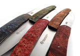 Maserin 380 Gourmet with Fatcarbon handle - premium composite material gentleman's knife