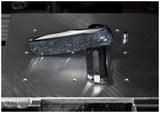 Maserin 502 Power with grey G10 handle - sophisticated lightweight folding knife