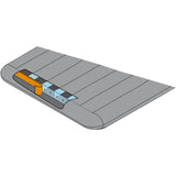 Mountain Equipment Aerostat Down 7.0 Sleeping Mat - End Baffle Diagram