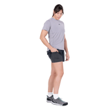 Mountain Equipment Agilix Women's Twin Short in Blue Nights - Side model view