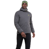 Mountain Equipment Andola Men's Jacket in Anvil Grey - Front Fit 2