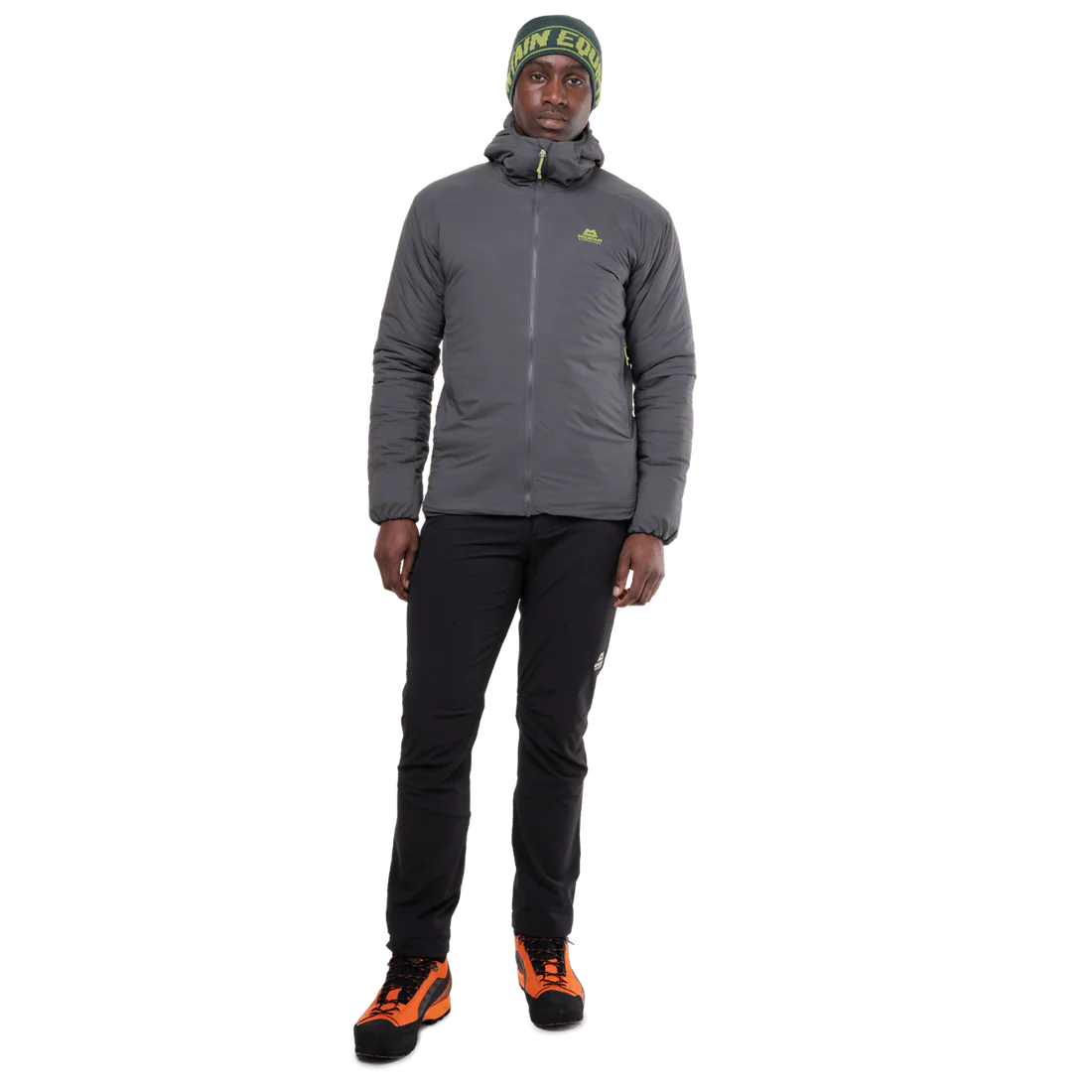 Mountain Equipment Andola Men's Jacket in Anvil Grey - Inner Lining