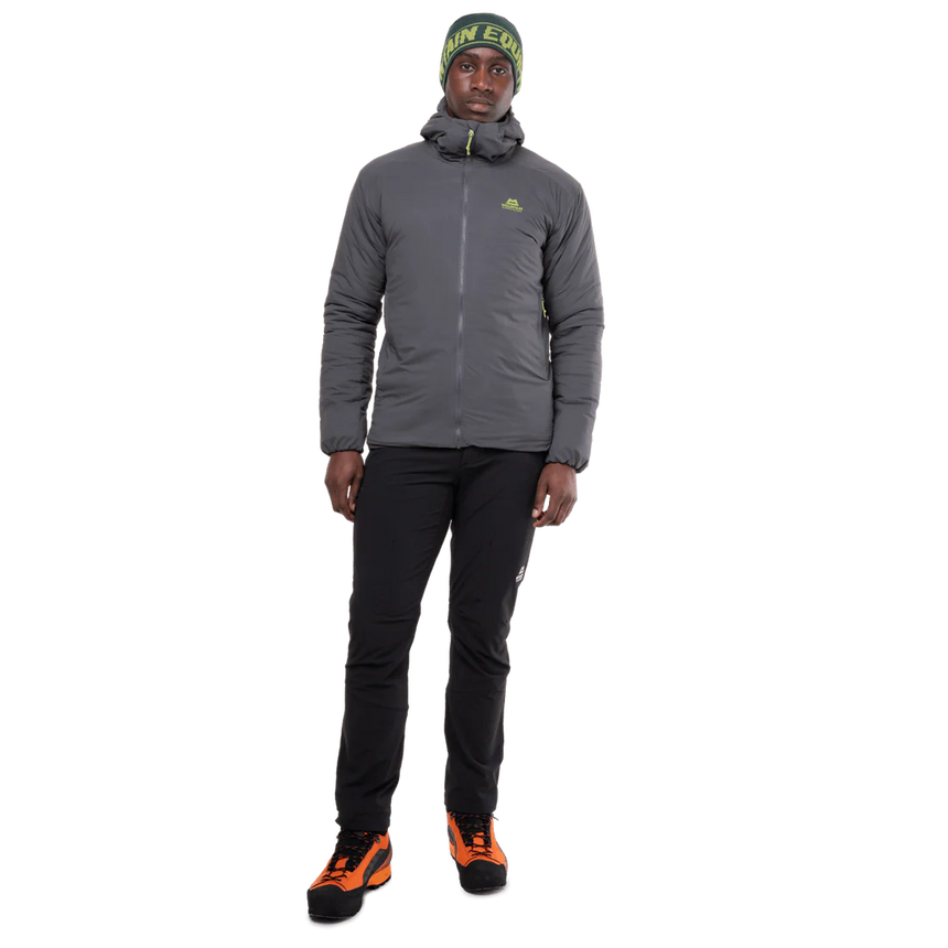 Mountain Equipment Andola Men's Jacket in Anvil Grey - Inner Lining
