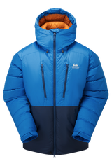 Mountain Equipment Annapurna Men's Jacket in Navy/Atlantic - Flat Lay