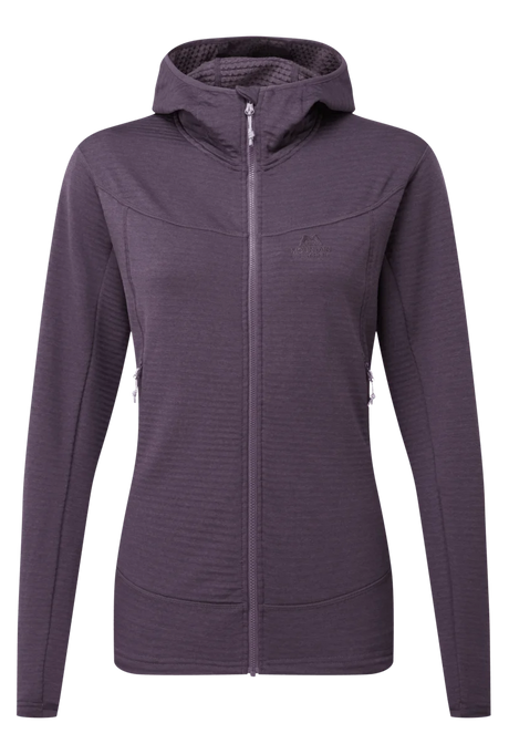 Mountain Equipment Apiro Hooded Women's Jacket in Nightshade - Front