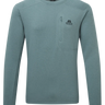 Mountain Equipment Apiro Men's Crew in Goblin Blue - Front