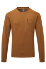Mountain Equipment Apiro Men's Crew in Walnut - Front