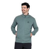 Mountain Equipment Apiro Men's Jacket in Goblin Blue - Hand Pocket on Model