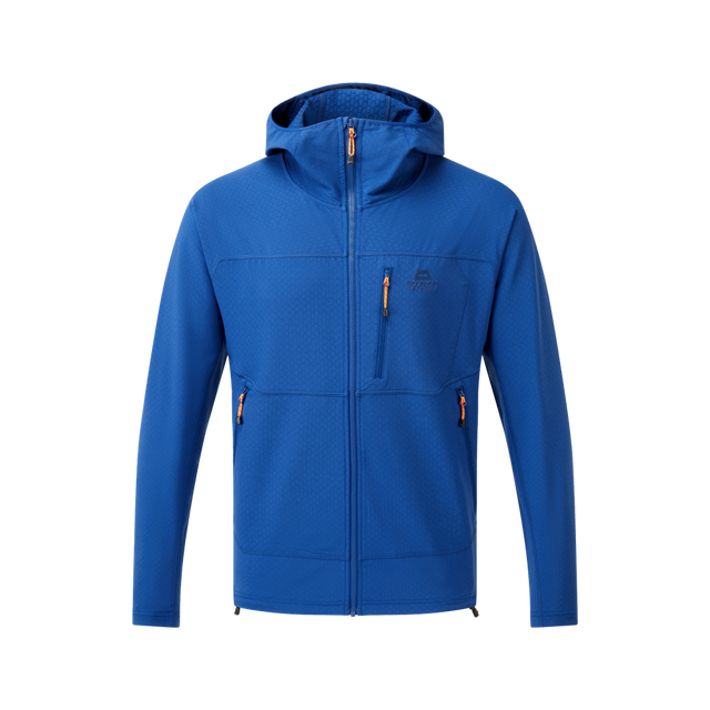 Mountain Equipment Arrow Hooded Men's Jacket in Admiral Blue - Front
