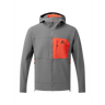 Mountain Equipment Arrow Hooded Men's Jacket in Anvil/Redrock - Front