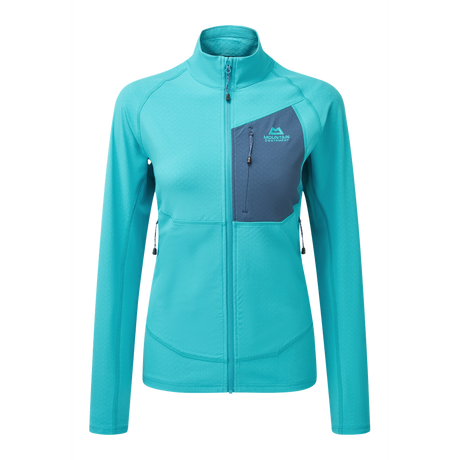 Mountain Equipment Arrow Women's Jacket in Topaz/Dusk - Front
