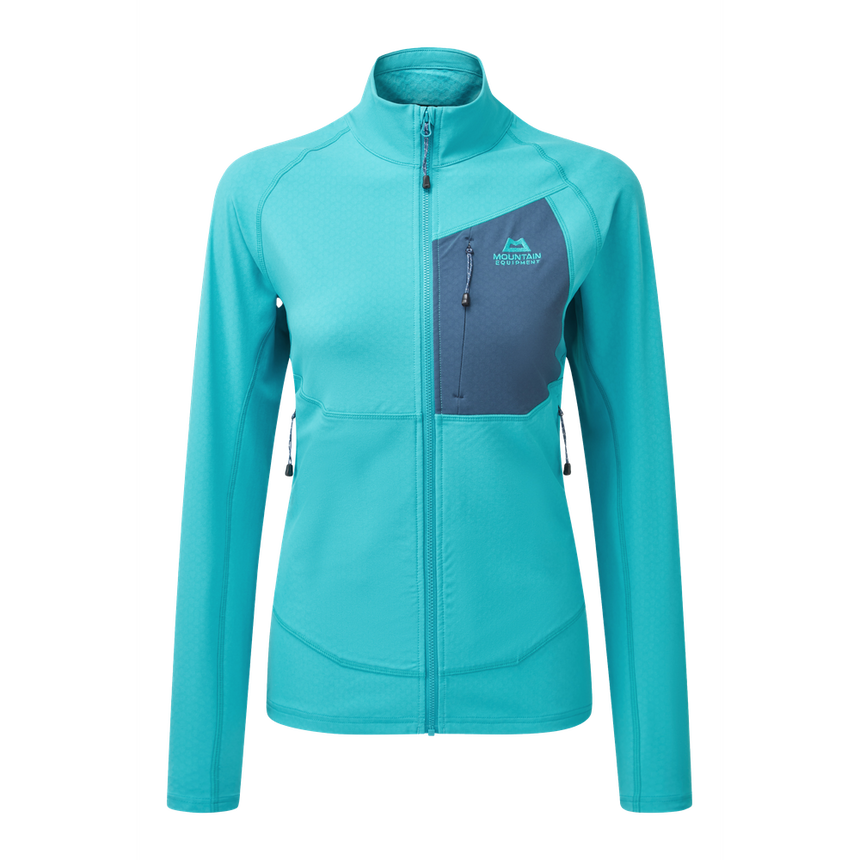 Mountain Equipment Arrow Women's Jacket in Topaz/Dusk - Front