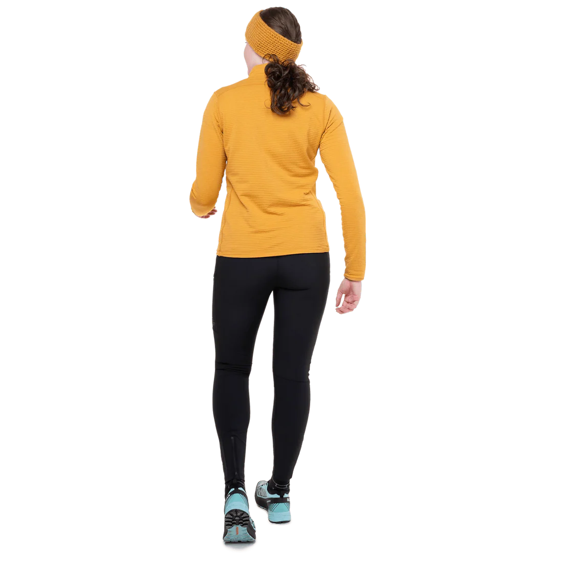 Mountain Equipment Austra Women's Tight in Black - On Model Back