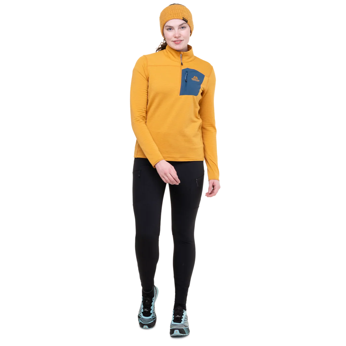 Mountain Equipment Austra Women's Tight in Black - On Model Front